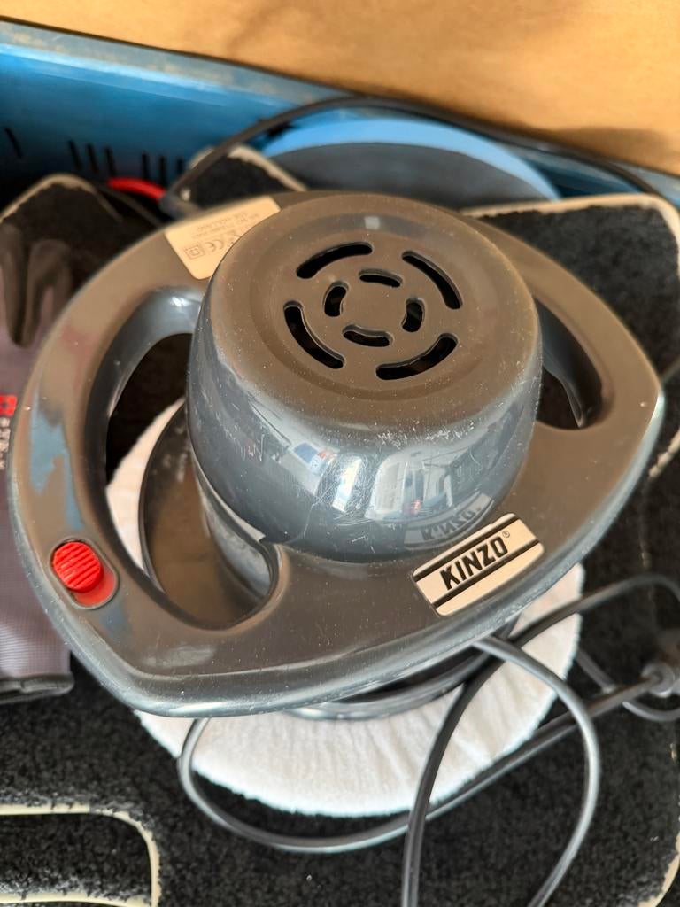 Kinzo Poetsmachine 120W - Auto Polijstmachine, Ophalen of Verzenden, Zo goed als nieuw