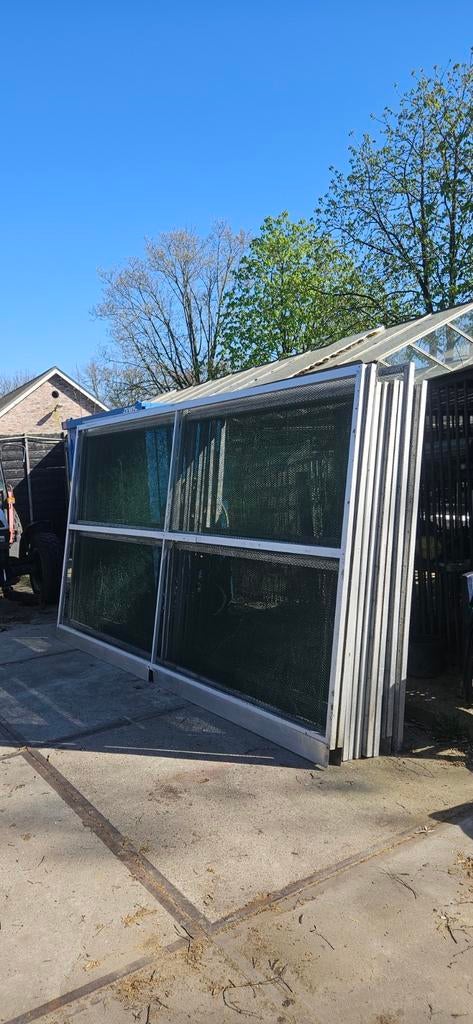 voliere panelen aluminium, Ophalen, Gebruikt, Aluminium, Volière