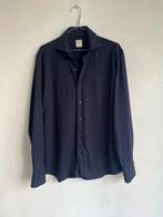 boggi overhemd donkerblauw maat m, Halswijdte 39/40 (M), Zo goed als nieuw, Boggi, Verzenden