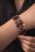 Mooie armband / ketting, Sieraden, Tassen en Uiterlijk, Overige materialen, Gebruikt, Ophalen of Verzenden, Roze