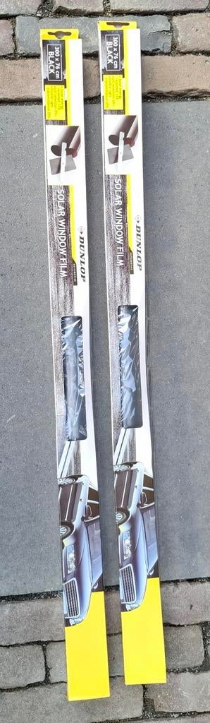 Dunlop zonwerende raamfolie zwart 2 rollen, Ophalen
