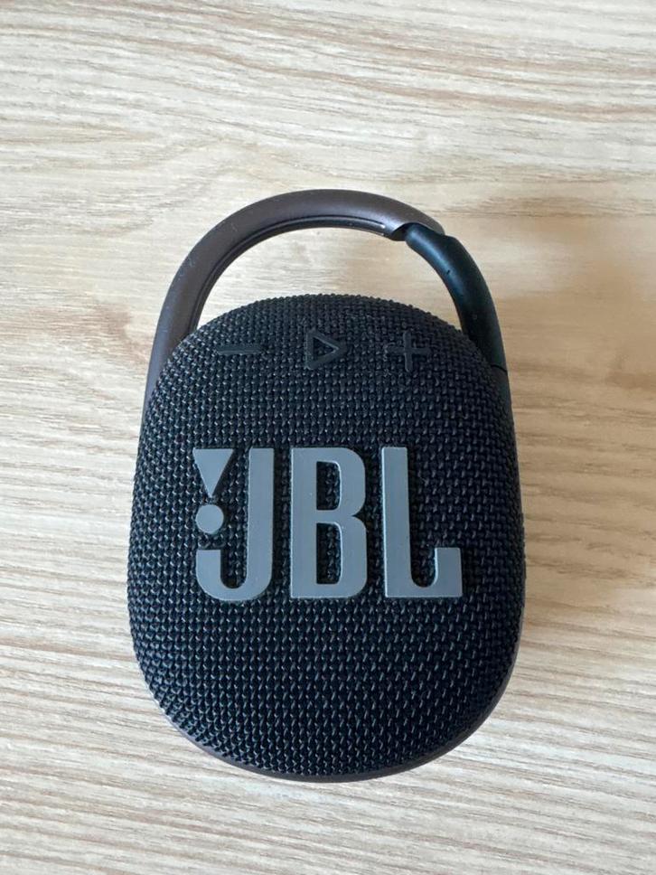 JBL Clip 4 Draagbare Bluetooth Speaker - Zwart, Audio, Tv en Foto, Luidsprekers, Zo goed als nieuw, Overige typen, Minder dan 60 watt