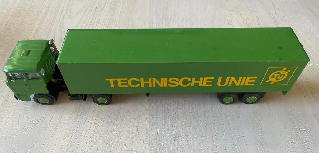 Model vrachtwagen Daf reclame Technische Unie, Hobby en Vrije tijd, Modelauto's | 1:50, Ophalen of Verzenden, Zo goed als nieuw