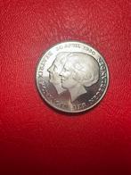 Dubbelkop 2½ gulden 1980 - Troonswisseling Juliana Beatrix, Ophalen of Verzenden, Koningin Juliana, 2½ gulden, Losse munt