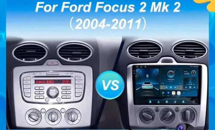 Autoradio navigatie Bluetooth usb Fort focus, Auto diversen, Autoradio's, Zo goed als nieuw, Ophalen of Verzenden