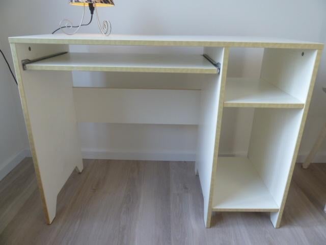 computertafel, Ophalen, 103 cm, Hout, 46 cm