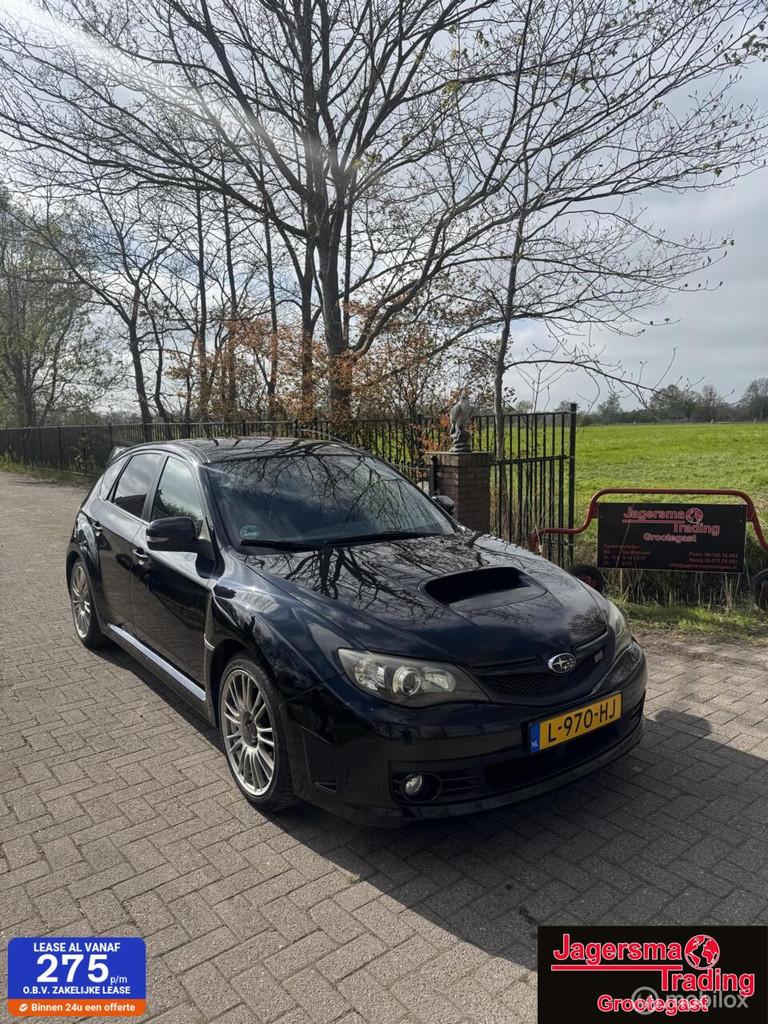 Subaru Impreza 2.5 WRX STI Executive, Auto's, Subaru, Gebruikt, 4 cilinders, Zwart, Handgeschakeld