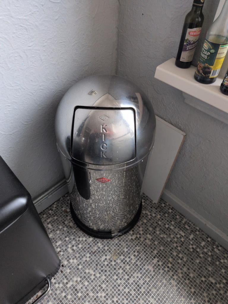 Wesco Kickmaster Vuilnisbak - Zonder Pedaal, Ophalen