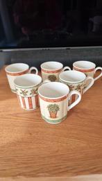 Villeroy Boch festive memories kerst bekers mokken, Overige typen, Ophalen of Verzenden, Zo goed als nieuw, Overige stijlen