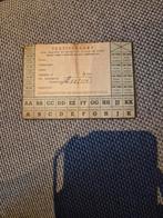 Textielkaart uit de 2e wereld oorlog, Ophalen of Verzenden