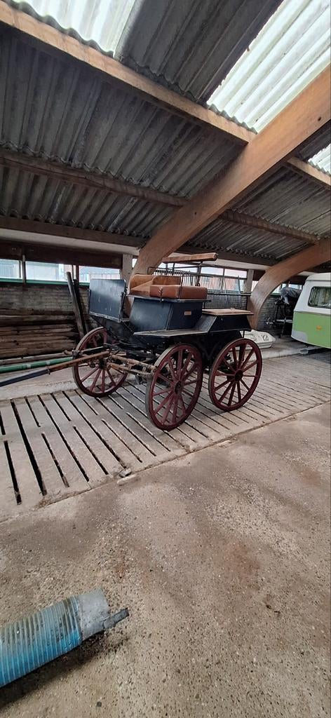 Nette koets, geschikt voor tweespan,, Dieren en Toebehoren, Ophalen, Gebruikt, Overige soorten
