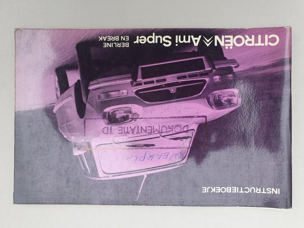 Citroen Ami Instructieboekje, Ophalen of Verzenden