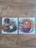 Leuke daimond painting kaarten koffie kopjes, Ophalen of Verzenden, Nieuw, Overige thema's