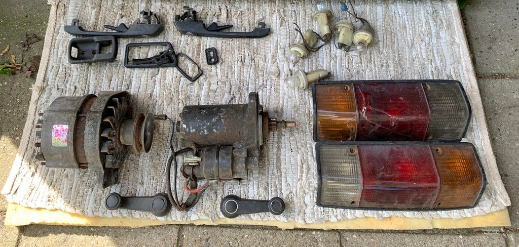 Volkswagen Golf GTI -Mk 1-startmotor & dynamo & los spul, Auto-onderdelen, Ophalen of Verzenden, Volkswagen