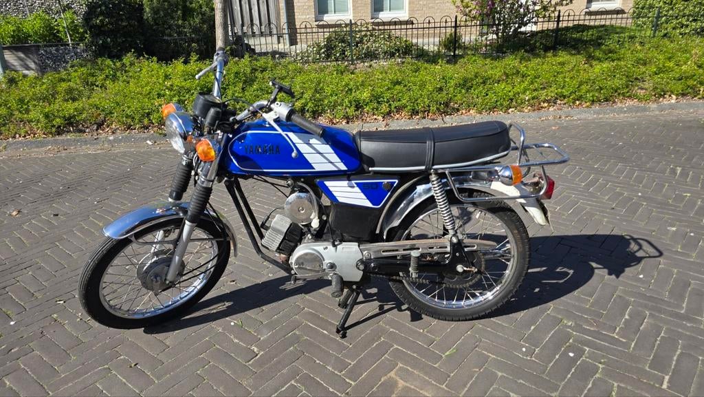 Yamaha FS1 - Klassieke Bromfiets, Fietsen en Brommers, Brommers | Oldtimers, Ophalen, Maximaal 45 km/u, Yamaha