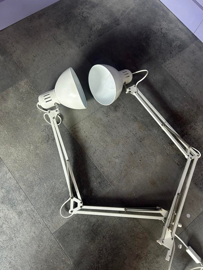 Bureau lampen ikea, Ophalen of Verzenden, Zo goed als nieuw, Metaal of Aluminium