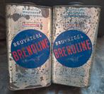 Twee Bruynzeel Brenoline blikken, Verzamelen, Blikken, Ophalen of Verzenden, Gebruikt, Overige