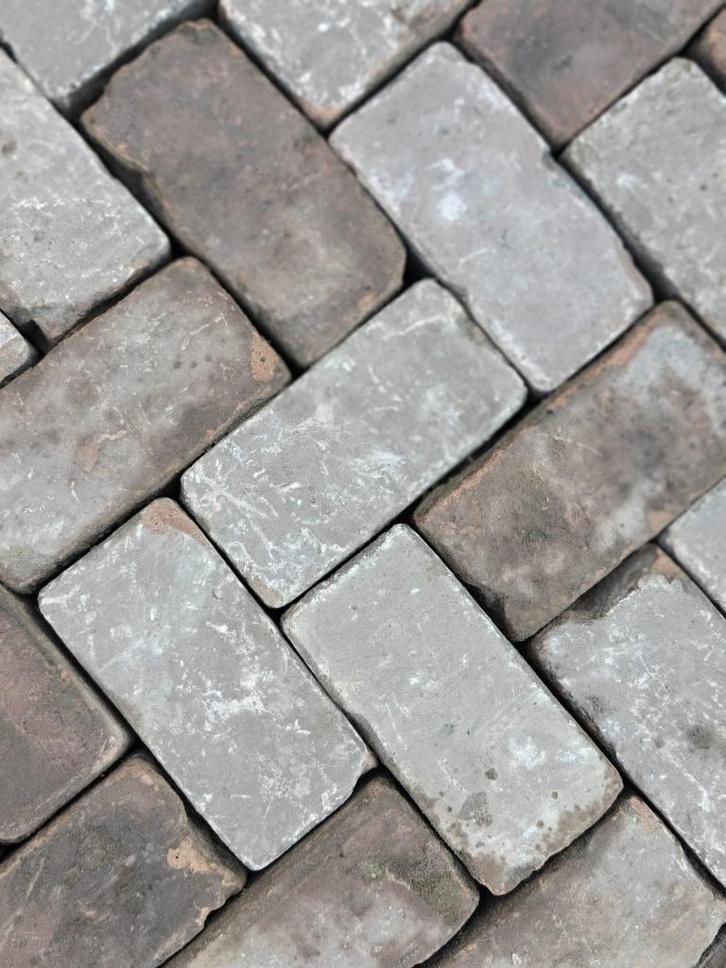 Rode klinkerkeien K9, Tuin en Terras, Tegels en Klinkers, Gebruikt, Klinkers, Overige materialen, 10 m² of meer, Ophalen