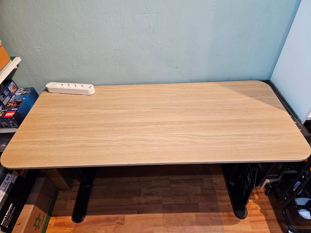 ikea bureau bekant, Huis en Inrichting, Ophalen, 160 cm, Schoolbureau, Bruin