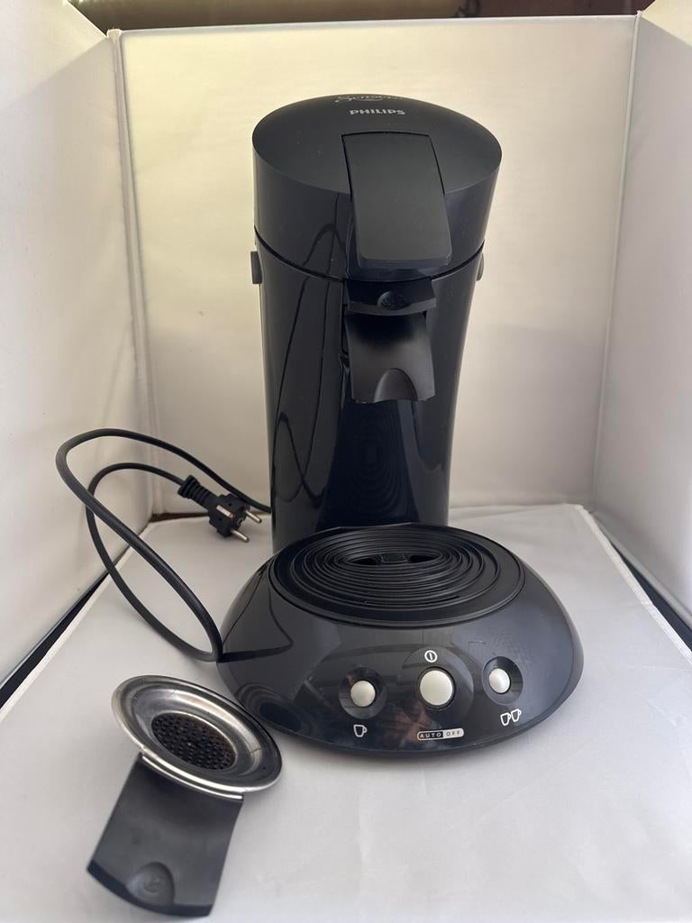 Philips Senseo Original Koffiepadapparaat - Zwart, Koffiemachine, Ophalen of Verzenden, Zo goed als nieuw, 2 tot 4 kopjes