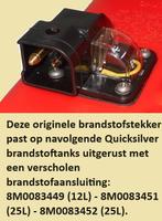 22-13563Q7 Quicksilver benzinestekker tankzijde. € 13,95, Ophalen of Verzenden, Nieuw, Motor en Techniek