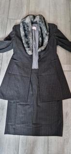 Mantelpak colbert en rok Betty Barclay krijtstreep maat 38, Maat 38/40 (M), Kostuum of Pak, Betty Barclay, Ophalen of Verzenden