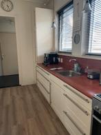 Keuken met inbouwapparatuur - Wit, Ophalen, Gebruikt, Wit, Enkelwandige keuken