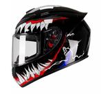 Professionele beschermende Motorhelm Unisex in Venom stijl, Ophalen of Verzenden, Nieuw met kaartje, Overige typen, Overige merken
