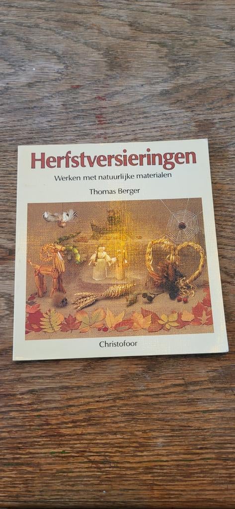 Herfstversieringen: Werken met natuurlijke materialen, Ophalen of Verzenden, Gelezen, Scrapbooking en Knutselen, Thomas Berger