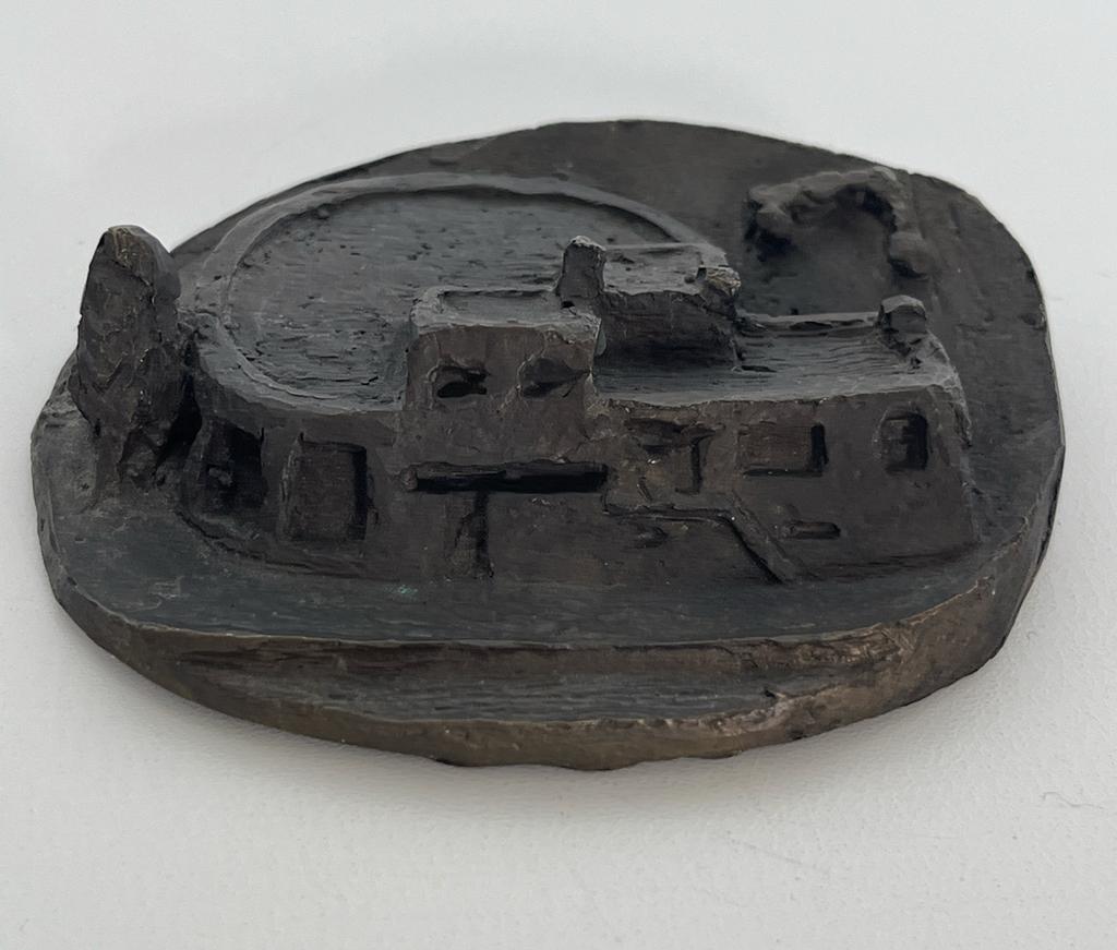 Bronzen plaquette Aseco HT  Bedryven 1975-1988, Ophalen of Verzenden, Zo goed als nieuw, Overige typen