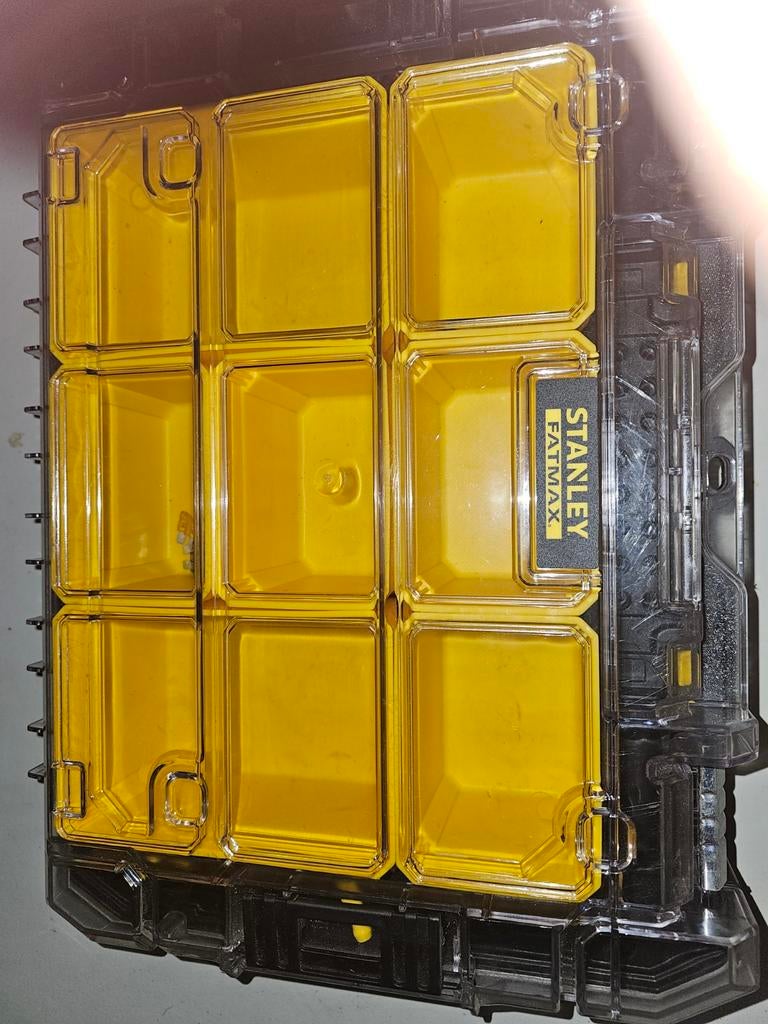 Stanley Fatmax Tstak organiser 33x44 cm - 4 stuks nieuwstaat, Doe-het-zelf en Verbouw, Gereedschapskisten, Ophalen of Verzenden