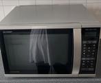 Sharp combimagnetron met grill en hete lucht, Ophalen, Combimagnetron, Gebruikt, Grill