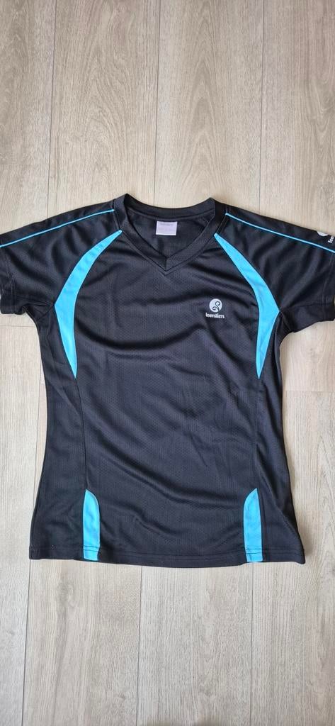 Sport shirt, Leontien, mt L, Leontien, Zwart, Maat 42/44 (L), Ophalen of Verzenden