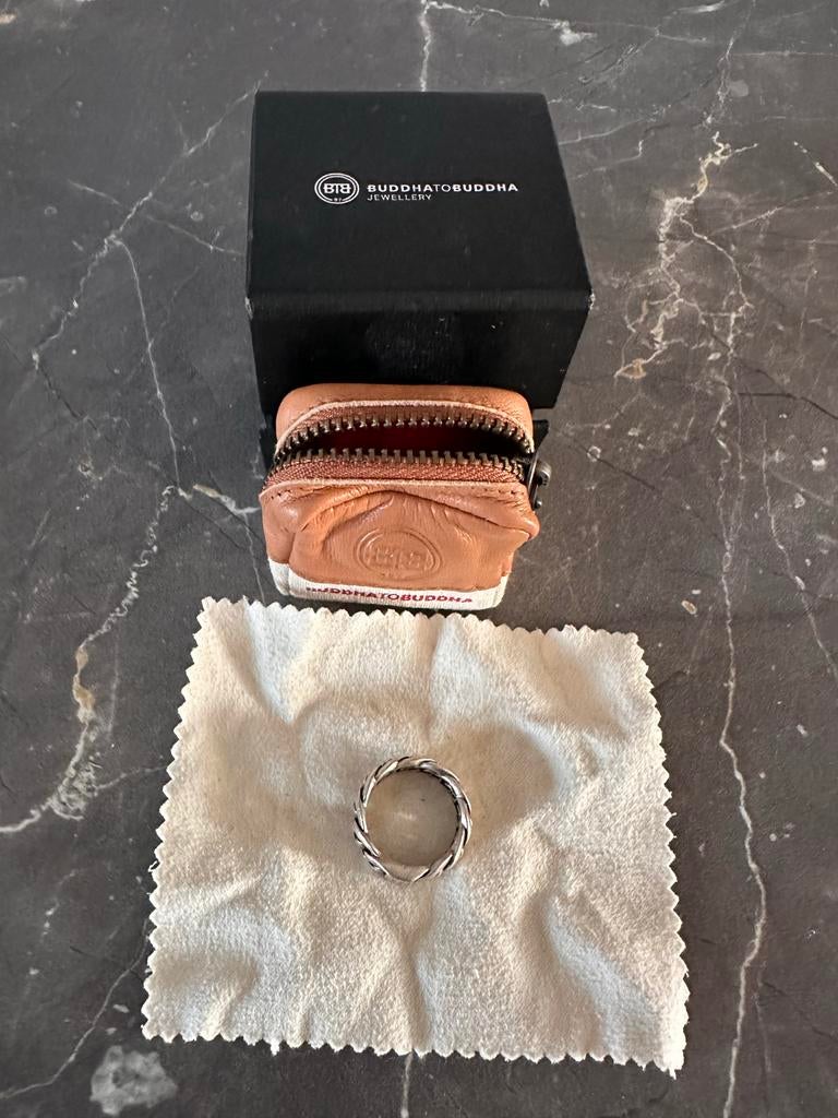 Buddha to Buddha Ben Ring Zilver Maat 19, 19 tot 20, Ophalen of Verzenden, Zo goed als nieuw, Dame of Heer