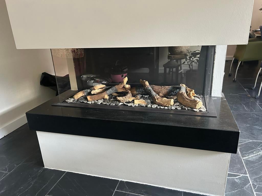 Bellfires Gashaard View Bell Medium 3 - Inbouw, Ophalen of Verzenden, Gebruikt, Inbouwhaard, Gashaard