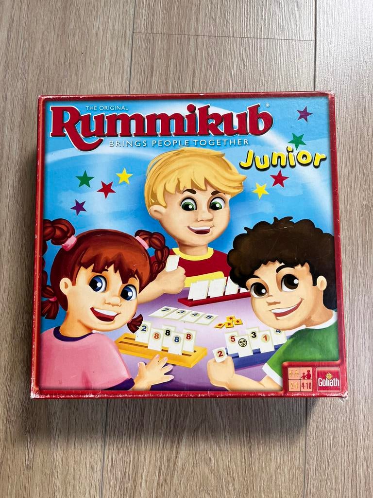 Rummikub junior, Drie of vier spelers, Ophalen of Verzenden, Gebruikt