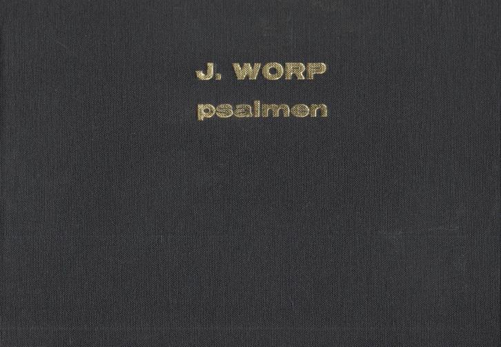 J.WORP - DE MELODIEEN DER PSALMEN EN LOF- EN BEDEZANGEN, Muziek en Instrumenten, Bladmuziek, Gebruikt, Artiest of Componist, Populair