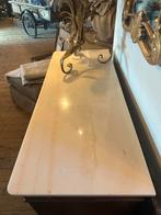 Antieke Ladekast met Marmeren Blad - engelse stijl, Ophalen, Gebruikt, 5 laden of meer, 100 tot 150 cm