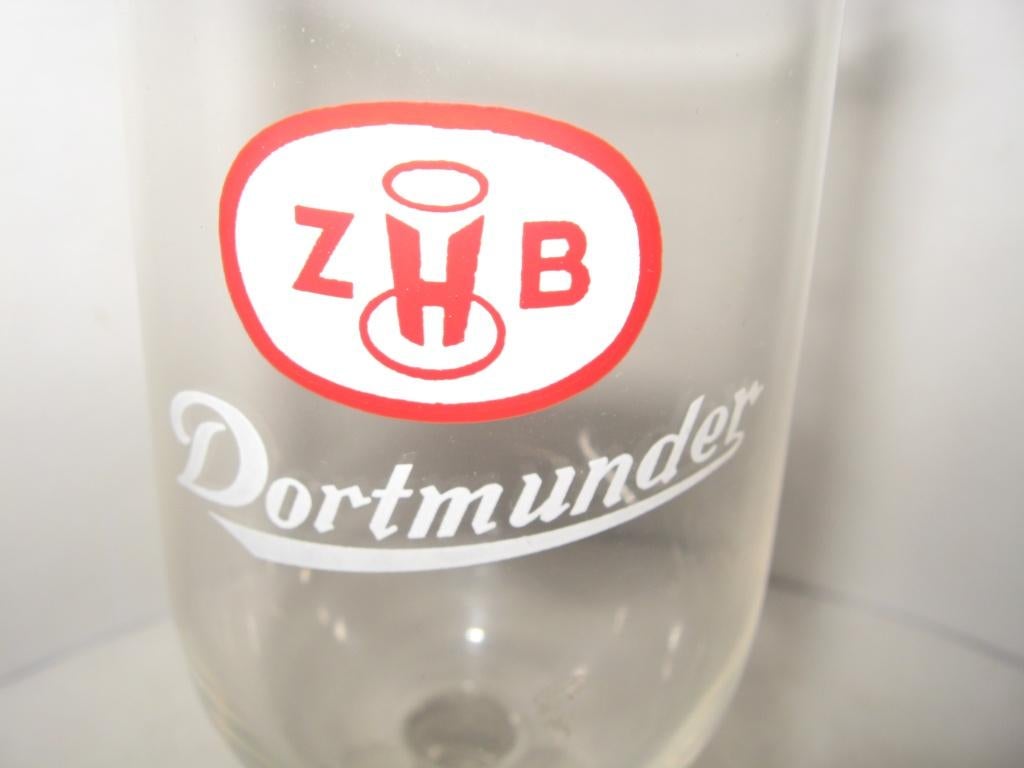 ZHB Dortmunder voetglas ..., Ophalen of Verzenden, Zo goed als nieuw, Glas of Glazen, Overige merken
