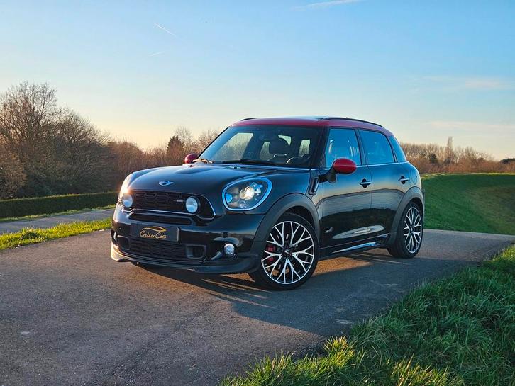 Mini Mini Countryman 1.6 John Cooper Works ALL4 |Full Option, Auto's, Mini, Bedrijf, Te koop, Countryman, 4x4, ABS, Airbags, Airconditioning