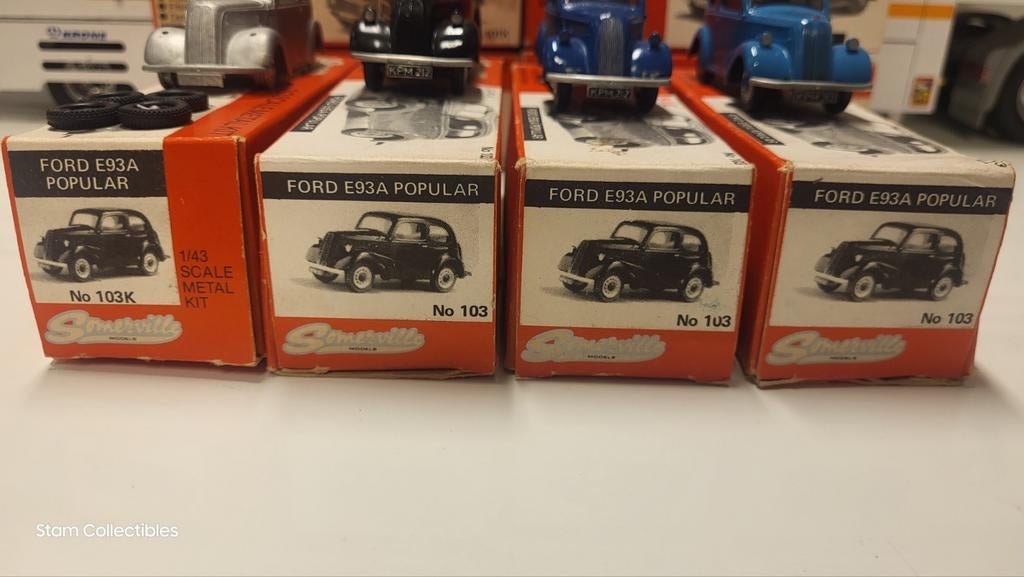 Somerville Ford E93A Popular Miniature 1:43 Collection Voiture Ancienne 1960