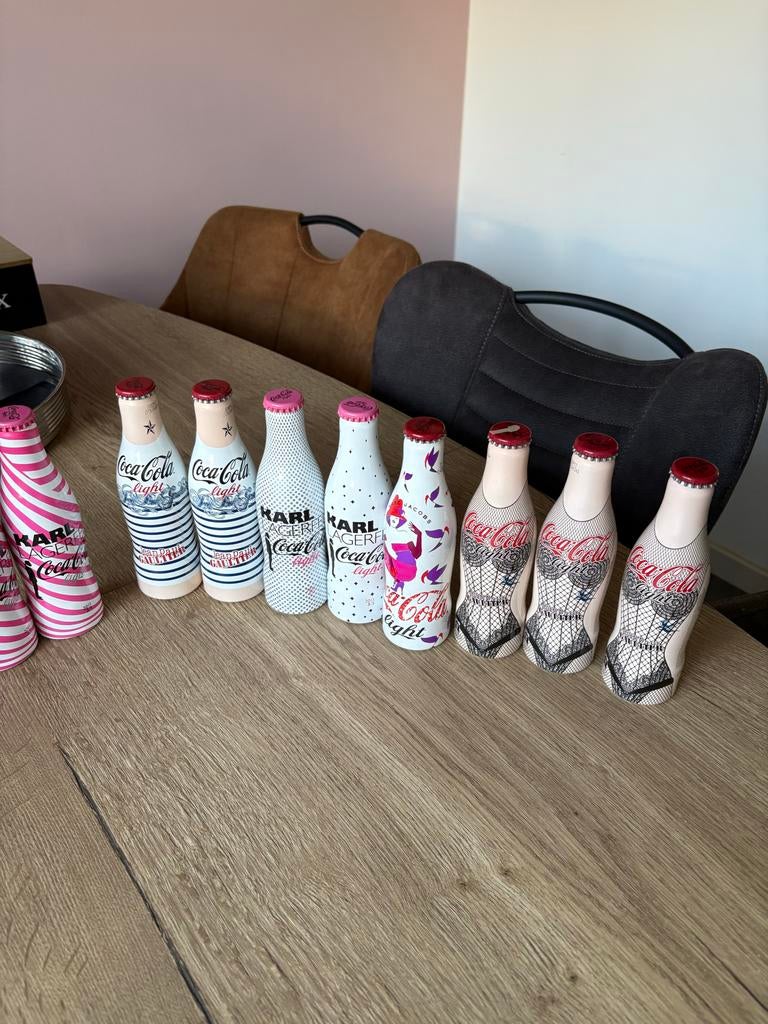 Coca-Cola Designer Flesjes - Limited Edition Collectie, Verzamelen, Merken en Reclamevoorwerpen, Ophalen of Verzenden, Zo goed als nieuw