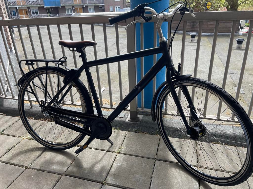 Giant Chill fiets - Volledig nagekeken, z.g.a.n., 53 tot 56 cm, Velgrem, Versnellingen, Zo goed als nieuw
