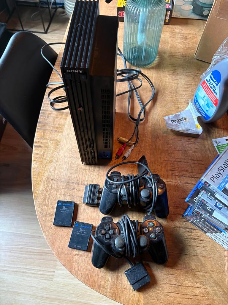 PlayStation 2 Compleet met Controllers & Spellen, Ophalen, Gebruikt, Overige genres, 2 spelers