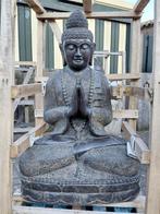 Boeddha Beeld Lavasteen - Handgemaakt 110cm!, Ophalen, Www.ibizasfeer.nl, Nieuw, Info@ibizasfeer.nl