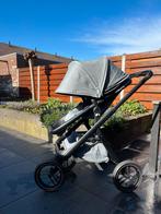 Dubatti kinderwagen combinatie grijs, Gebruikt, Verstelbare duwstang, Combiwagen, Ophalen