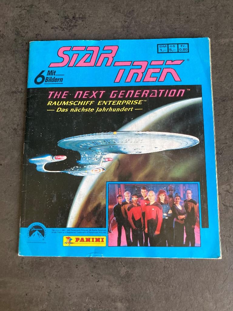 Panini - Star Trek - The Next Generation, Ophalen of Verzenden, Nieuw