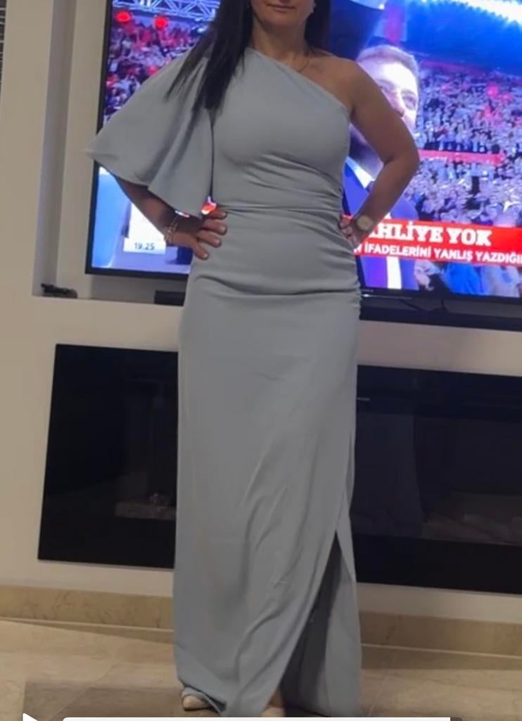 Jurken, Blauw, Ophalen of Verzenden, Zo goed als nieuw, Maat 36 (S)