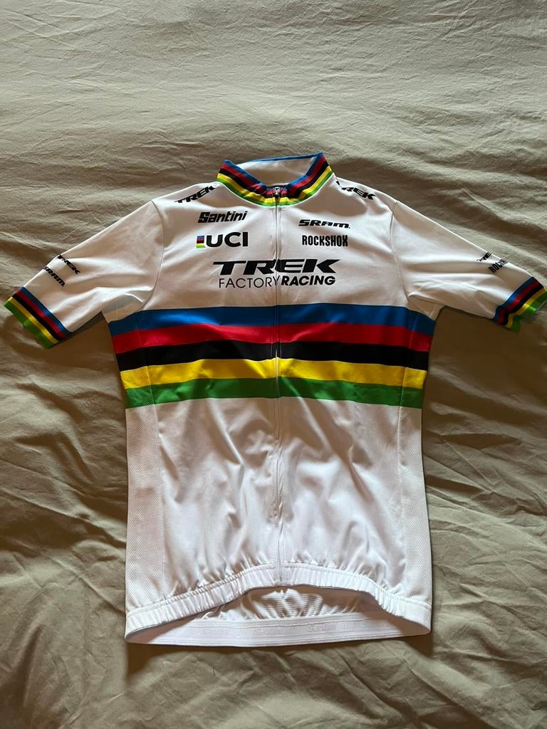 Trek Factory Racing World Champion Shirt 2022 - Maat XL, Fietsen en Brommers, Fietsaccessoires | Fietskleding, Heren, Nieuw, Ophalen of Verzenden