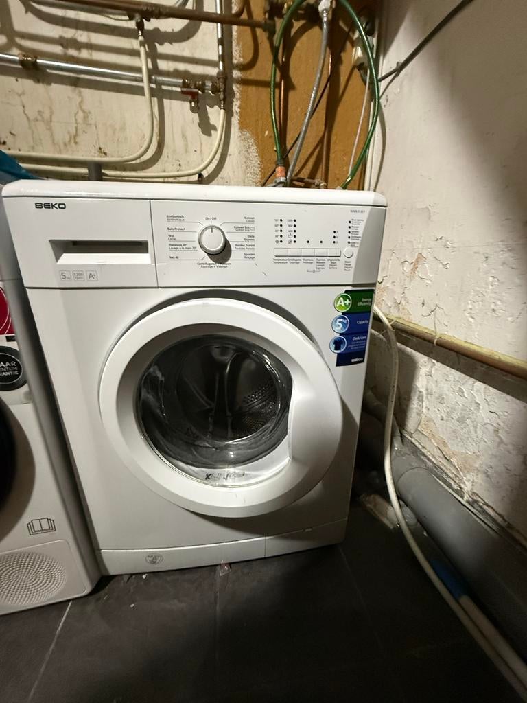 Wasmachine Beko WMB 51221, Ophalen, 1200 tot 1600 toeren, Gebruikt, 4 tot 6 kg